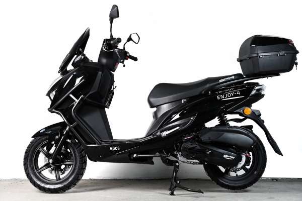 Скутер SPRMOTORS Enjoy Чёрный T8-50F