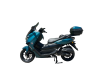 Максискутер SPRMOTORS CITY MAX зелёный T4-50H (с кофром)