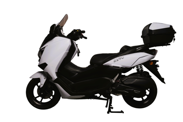 Максискутер SPRMOTORS CITY MAX белый T4-50H (с кофром)