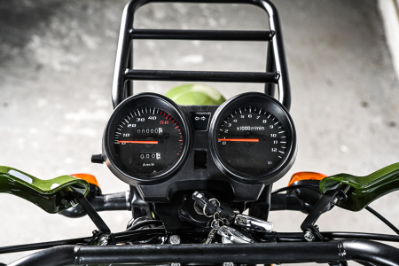 Мотоцикл (Мопед) SPRMOTORS ALPHA CROSS зелёный