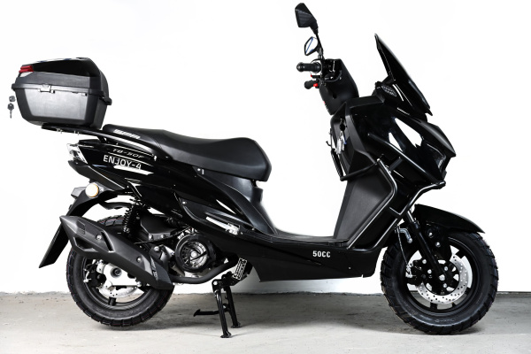 Скутер SPRMOTORS Enjoy Чёрный T8-50F